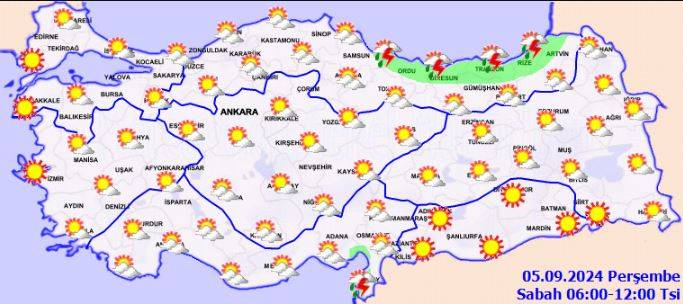 Doğu Karadeniz’de 5 il için kuvvetli sağanak uyarısı: Sel ve heyelan riskine dikkat! 31